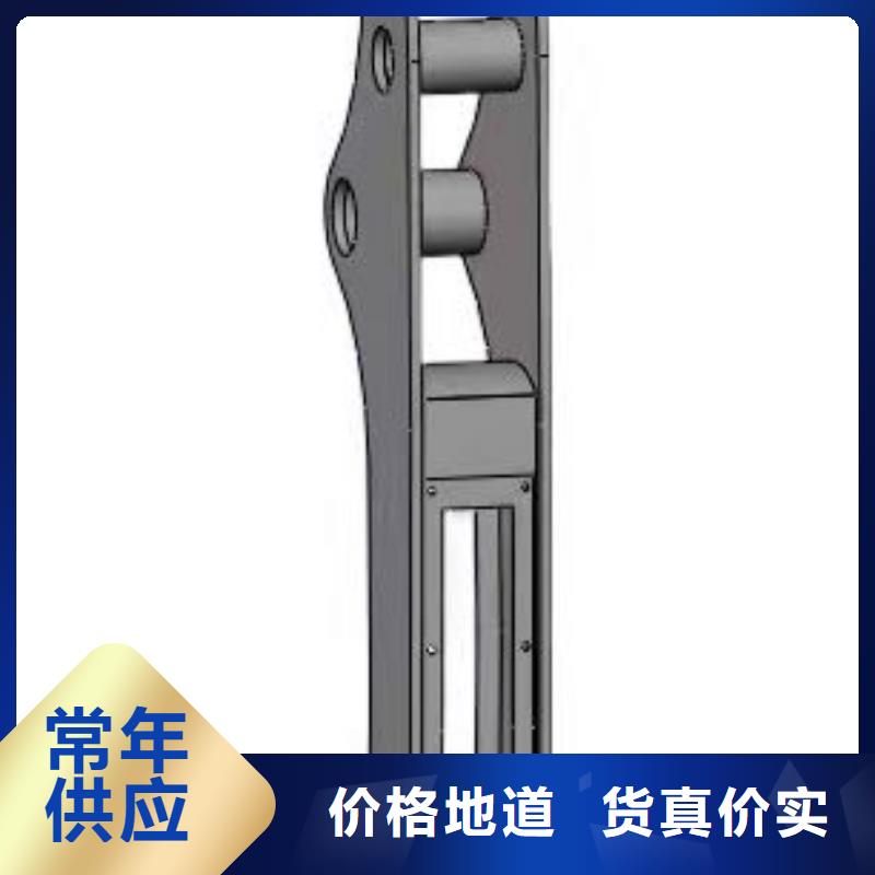 质量可靠的质量检测【立朋】不锈钢复合管防撞护栏厂商