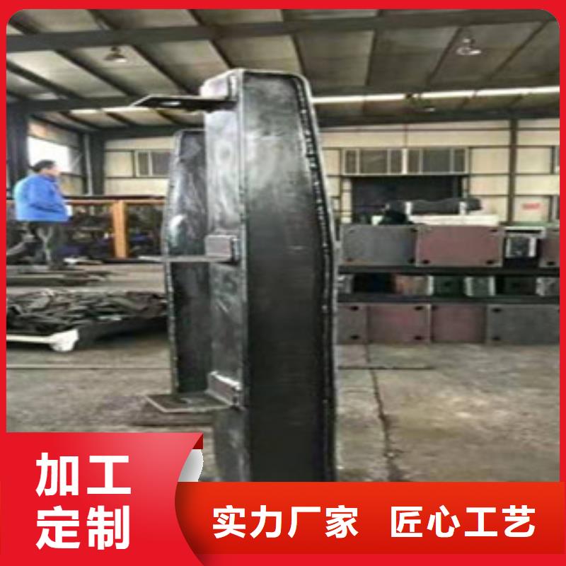 不锈钢复合管护栏钢板立柱【河道护栏】质量层层把关量大更优惠