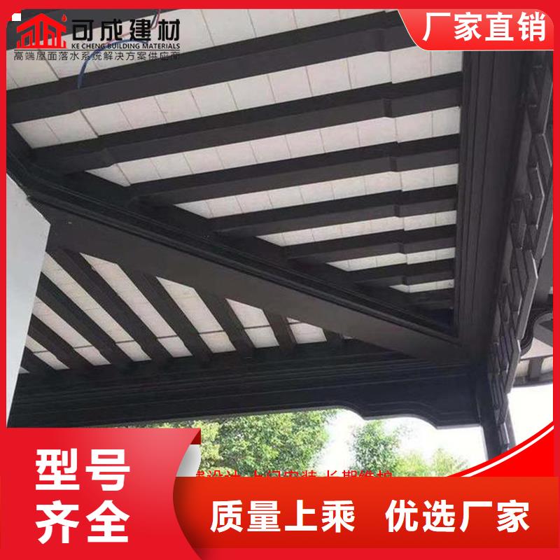 古建铝替木钢结构连廊定制