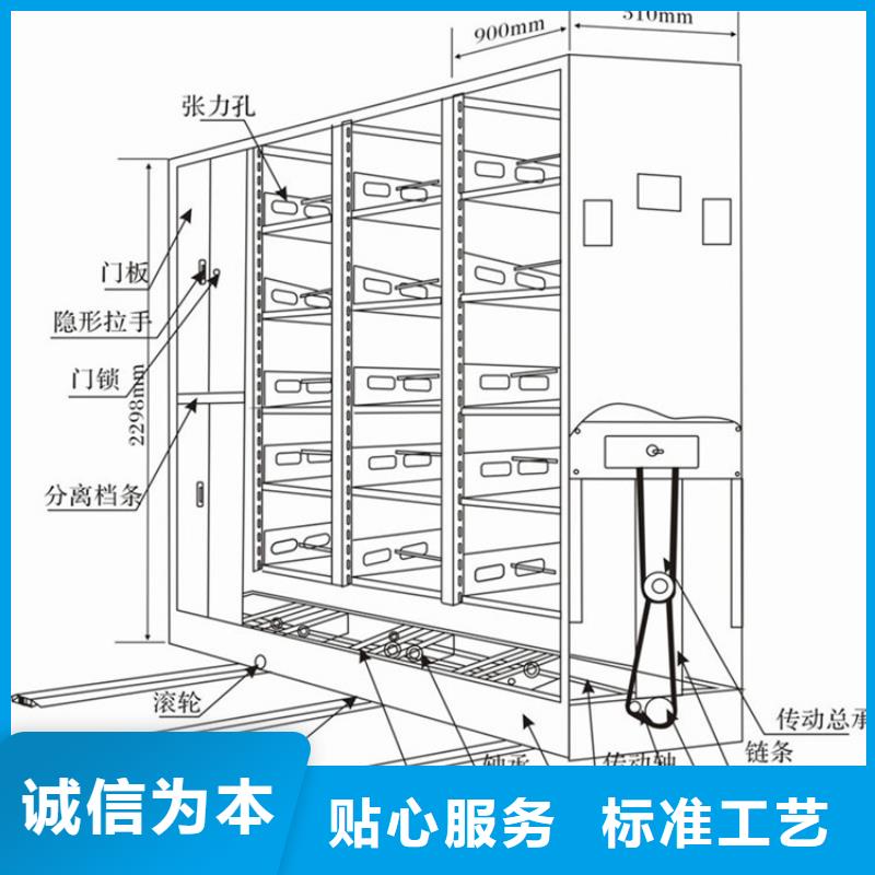 轨道档案柜厂家价格