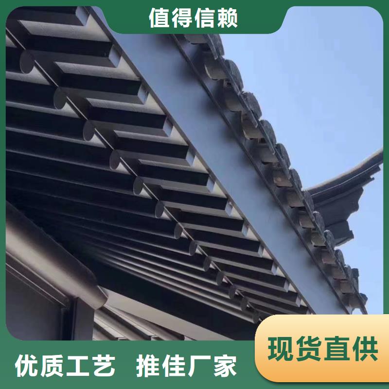 铝代木古建垂花柱施工