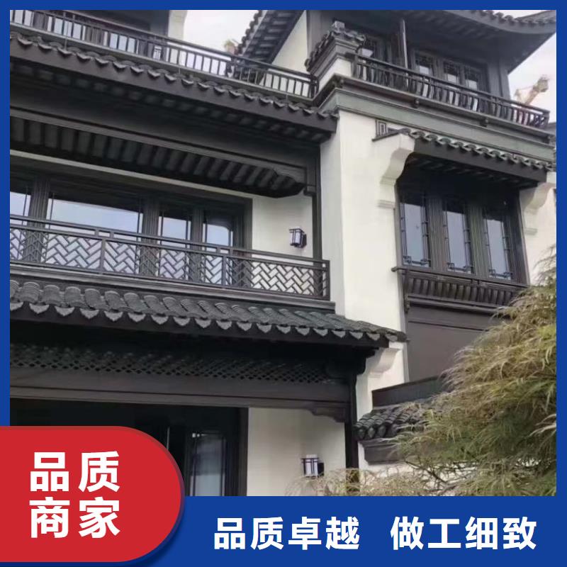 中式铝合金仿古凉亭施工