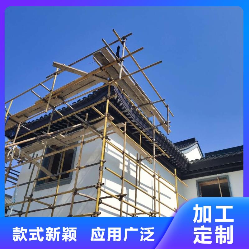 铝代木古建六角亭设计