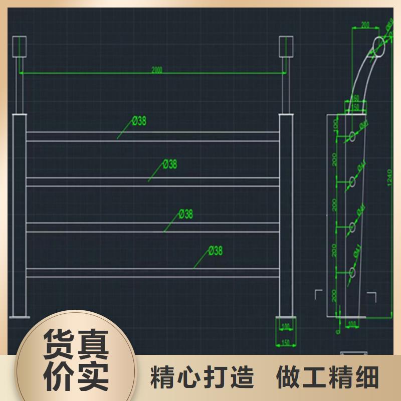 铝合金灯光护栏耐腐蚀耐磨损