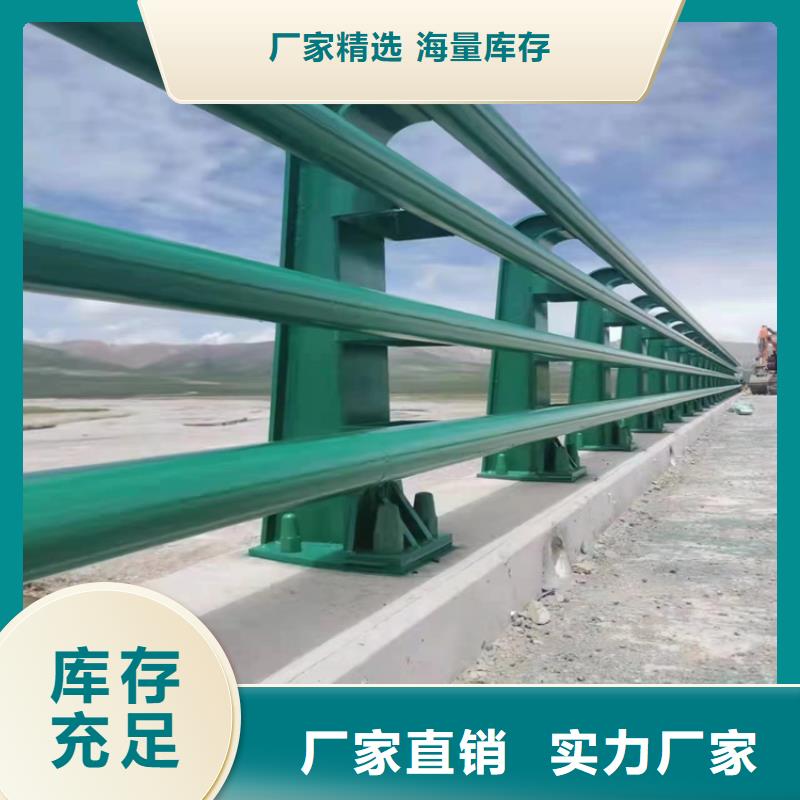 广西省优选[展鸿]复合管景区防护栏表面光滑不开裂