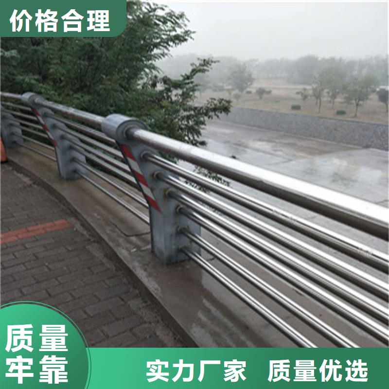陕西省同城<展鸿>静电喷塑钢管河道栏杆美观坚固