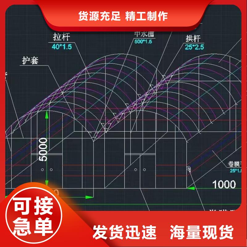 忠县薄膜连栋大棚种植基地