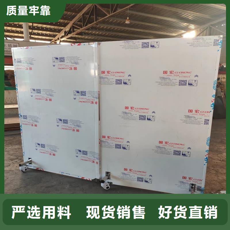 折叠式三联铅屏风有现货