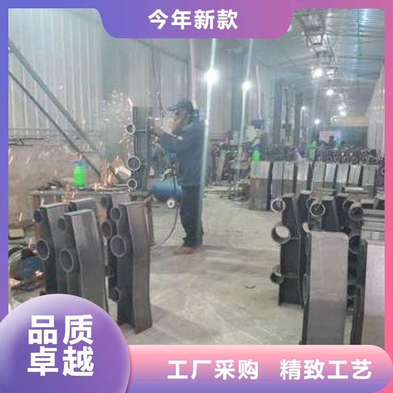 防撞护栏不锈钢复合管护栏栏杆定制定做