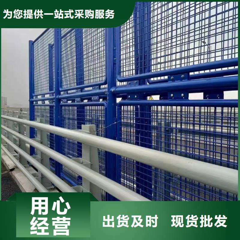 购买[聚晟]不锈钢桥梁护栏来厂实地考察