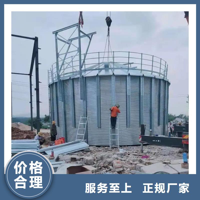 玉米装配式粮仓钢板仓生产厂家有样品
