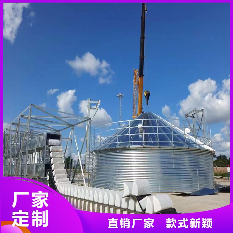 现货供应镀锌板钢板仓_生产厂家