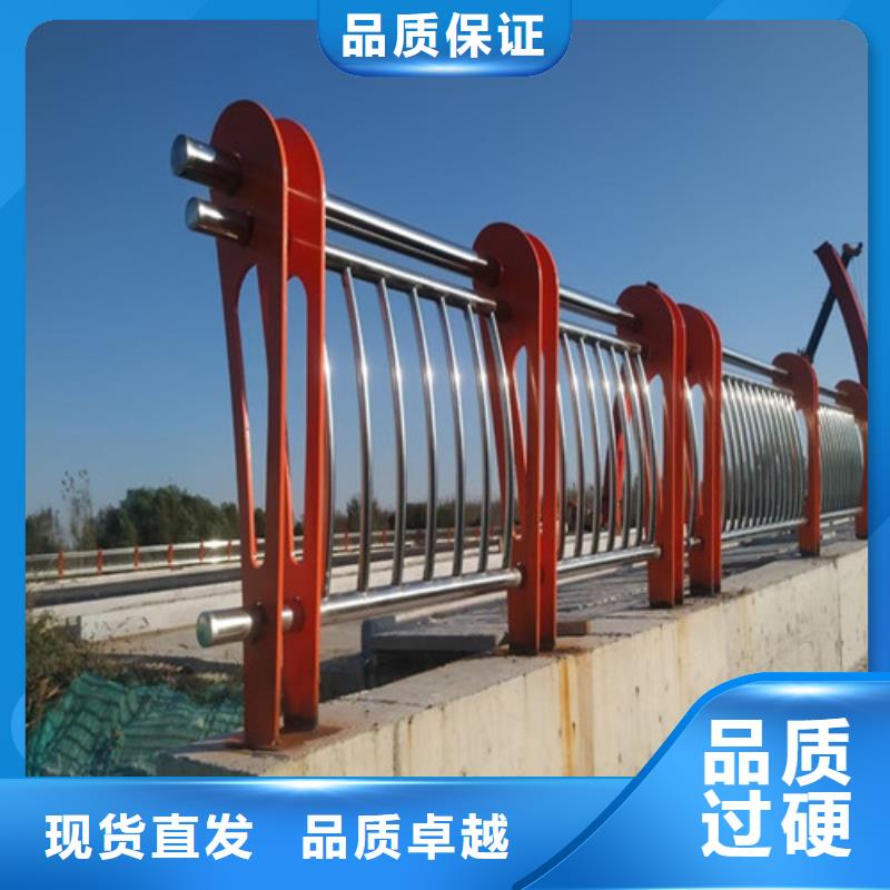 桥梁护栏防撞护栏立柱工艺成熟