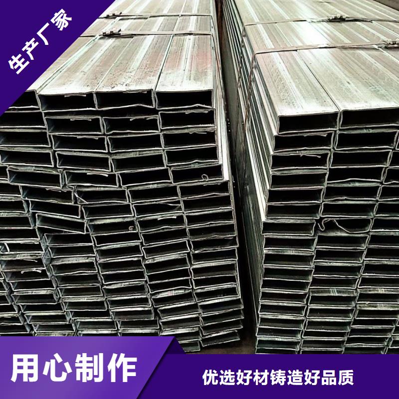 80*80镀锌六角管探伤检测合格