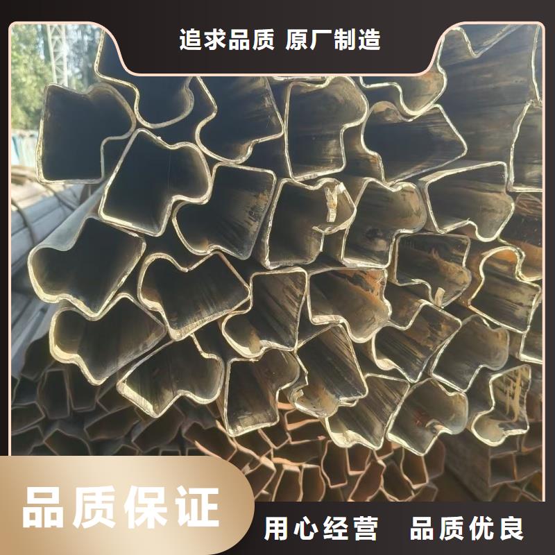 80*80镀锌六角管探伤检测合格