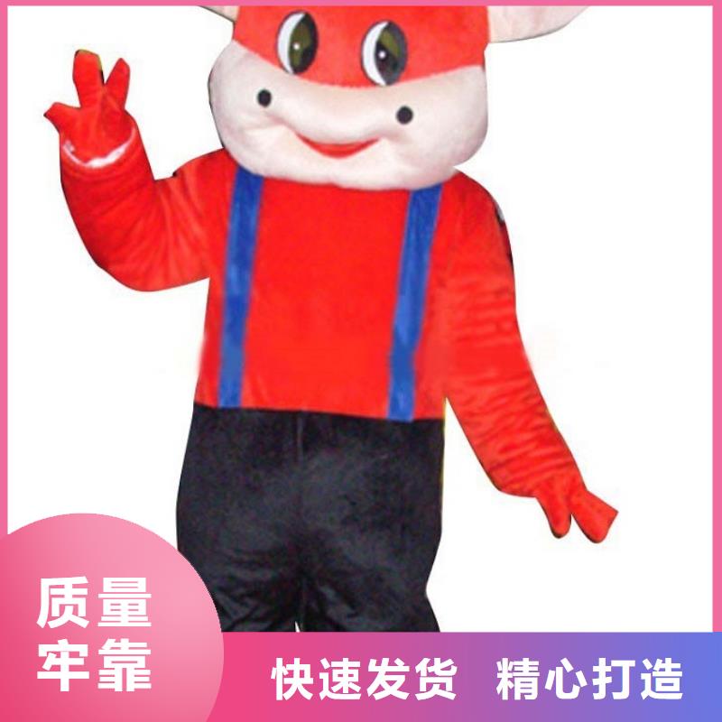 人偶服装订做定制厂家,套头玩偶服质地良