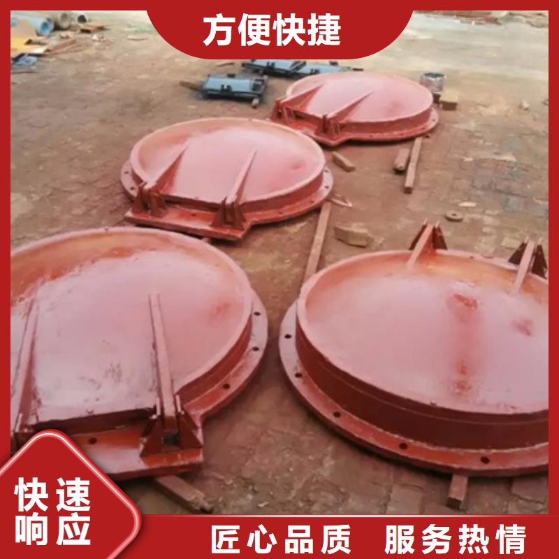 生产排污管道PMY型DN700铸铁圆拍门的经销商