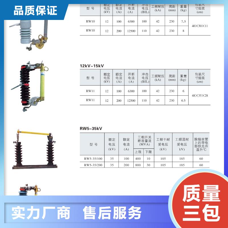 高压熔断器,AC35kV,跌落式,100A