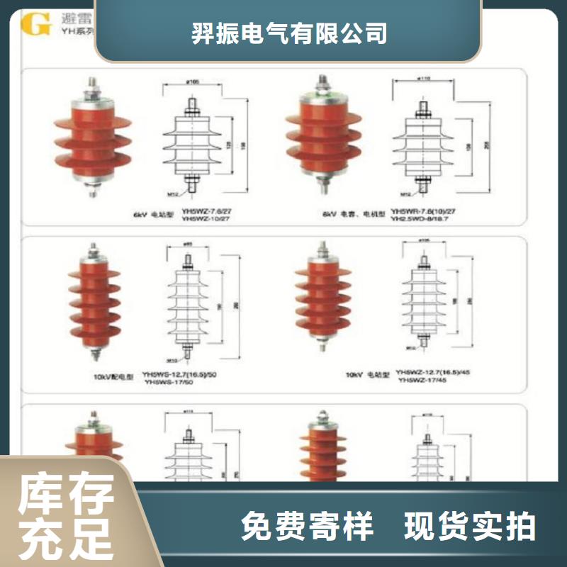 可卸式避雷器HYWS1(FHY5W-17/50浙江羿振电气有限公司