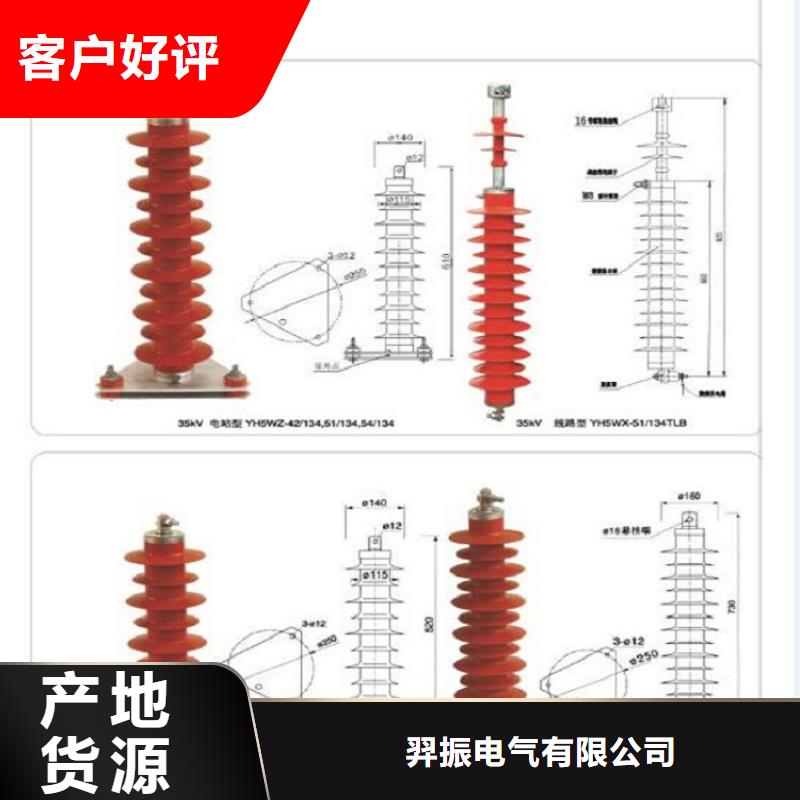 【浙江省温州市乐清市柳市镇】氧化锌避雷器HY5WZ-17/45生产厂家