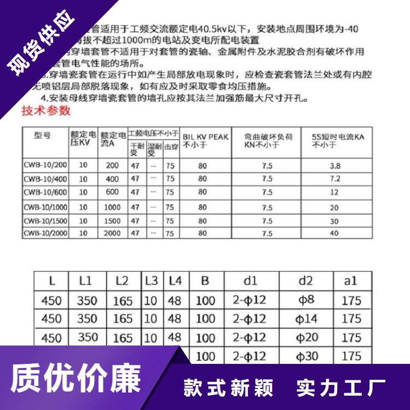 穿墙套管CWWL-20KV/1000