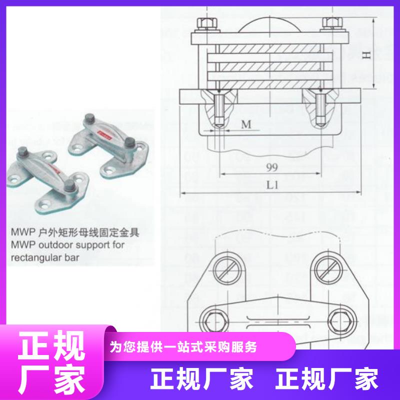 铜母线夹具MNL-206诚信商家-母线固定金具MNP-403