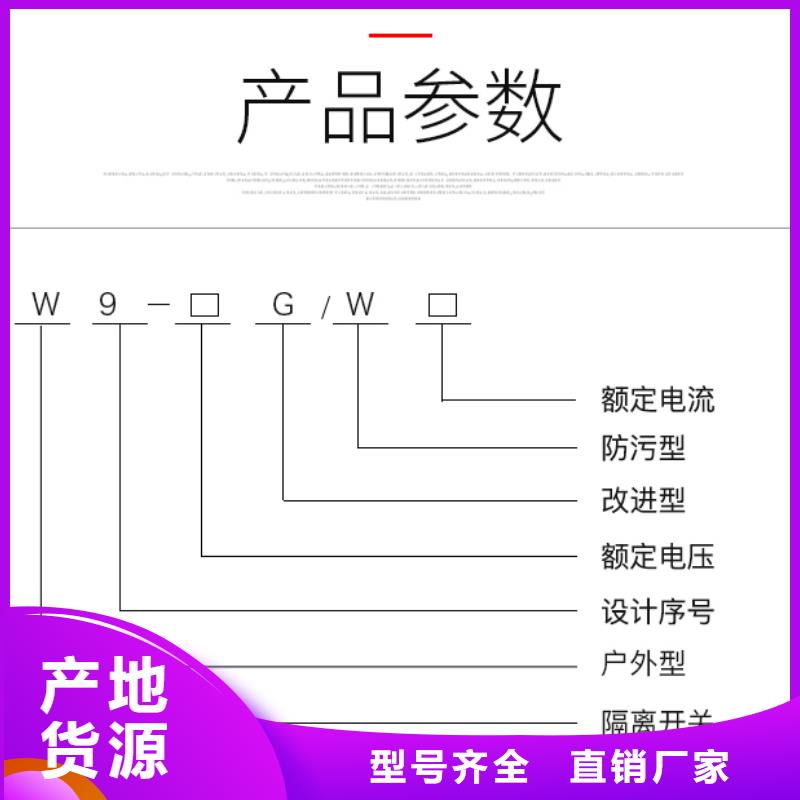 户外高压隔离开关HGW1-12KV/400