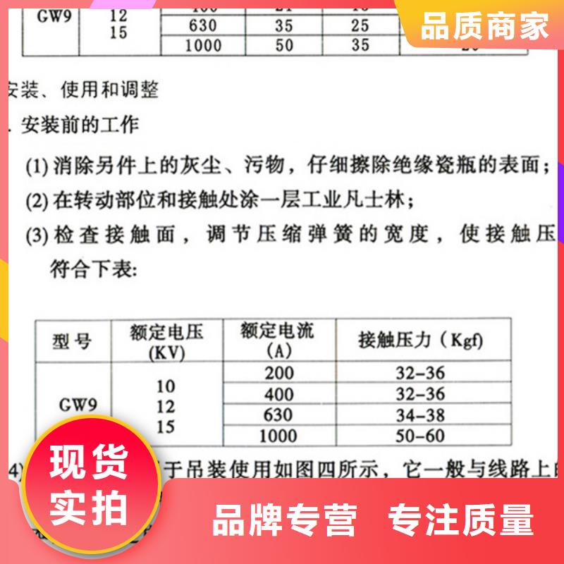 高压隔离开关*HGW9-10G/400欢迎咨询.