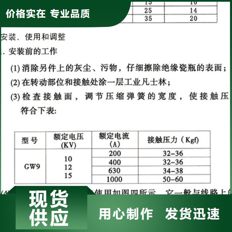 【羿振电气】高压隔离开关HGW9-15KV/1250A