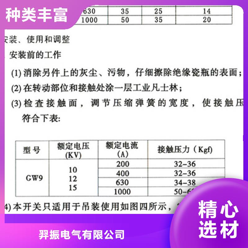 隔离开关（GW9-12/200A12.5KA）