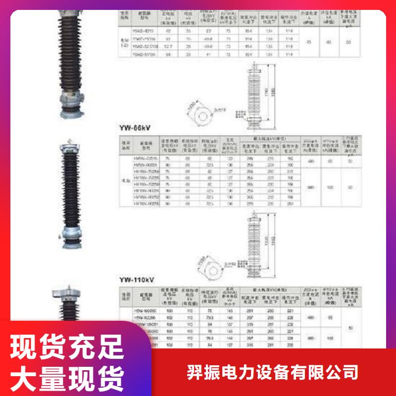 【羿振电气】避雷器YH10W-100/260G