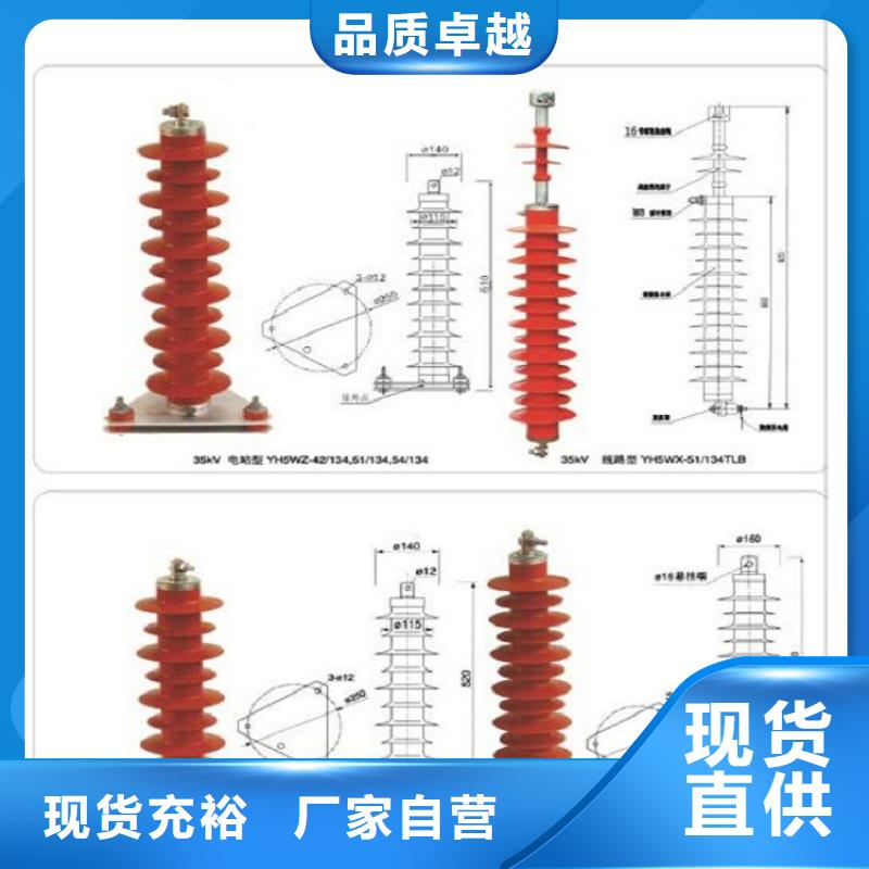 避雷器Y10W1-96/232【羿振电力设备】