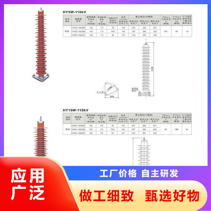 氧化锌避雷器YH10W-200/496