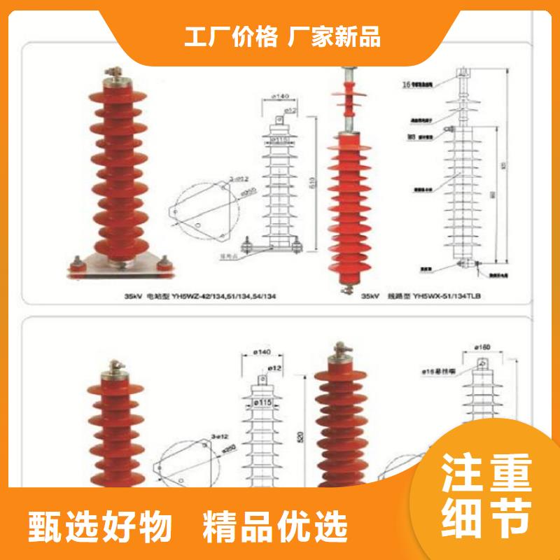 瓷外套金属氧化物避雷器Y10W-108/281