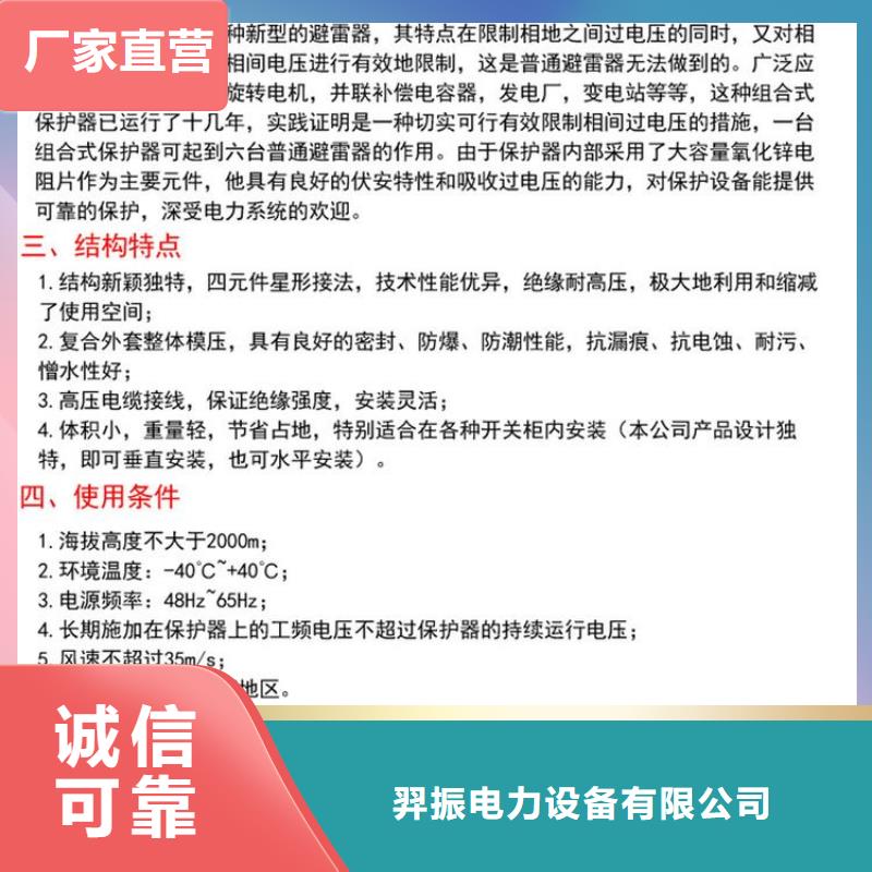 保护器(组合式避雷器)TBP-Y-B/3-F组合过电压保护器