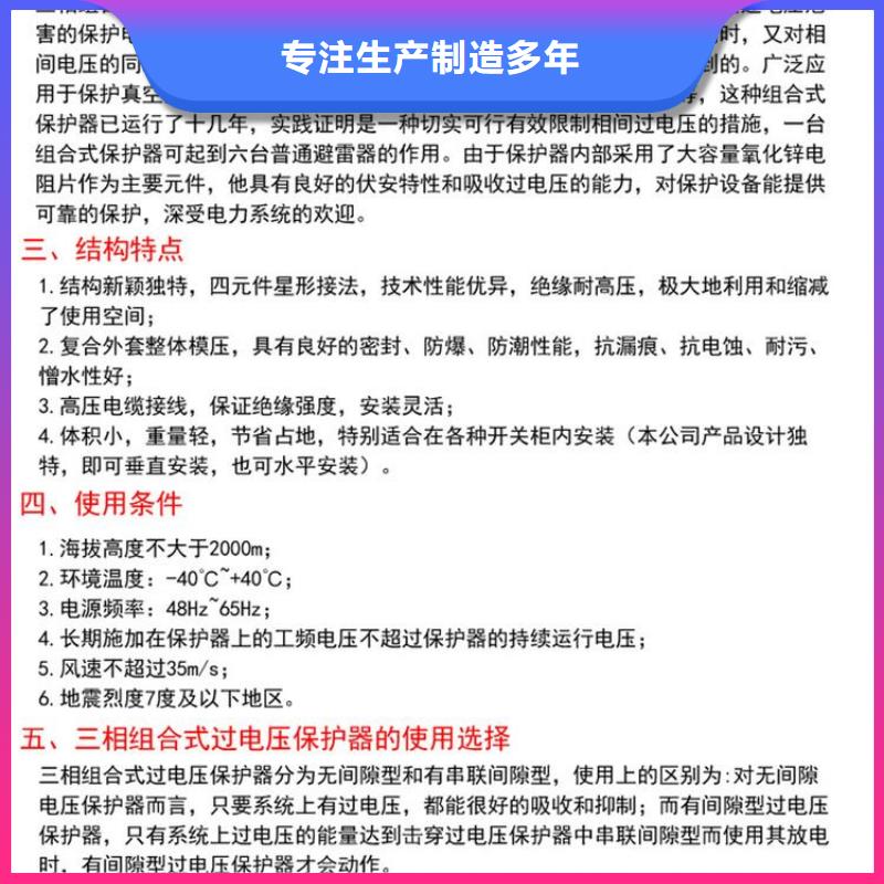 保护器(组合式避雷器)TBP-W-C/6-F组合过电压保护器