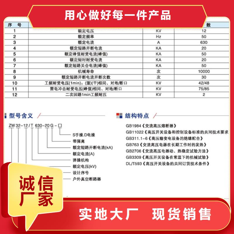 高压断路器ZW32-12FG