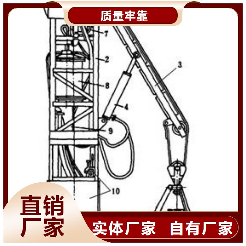 中心回转抓岩机的图价格实惠