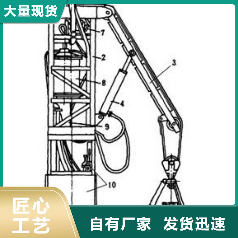 中心回转抓岩机的图价格实惠