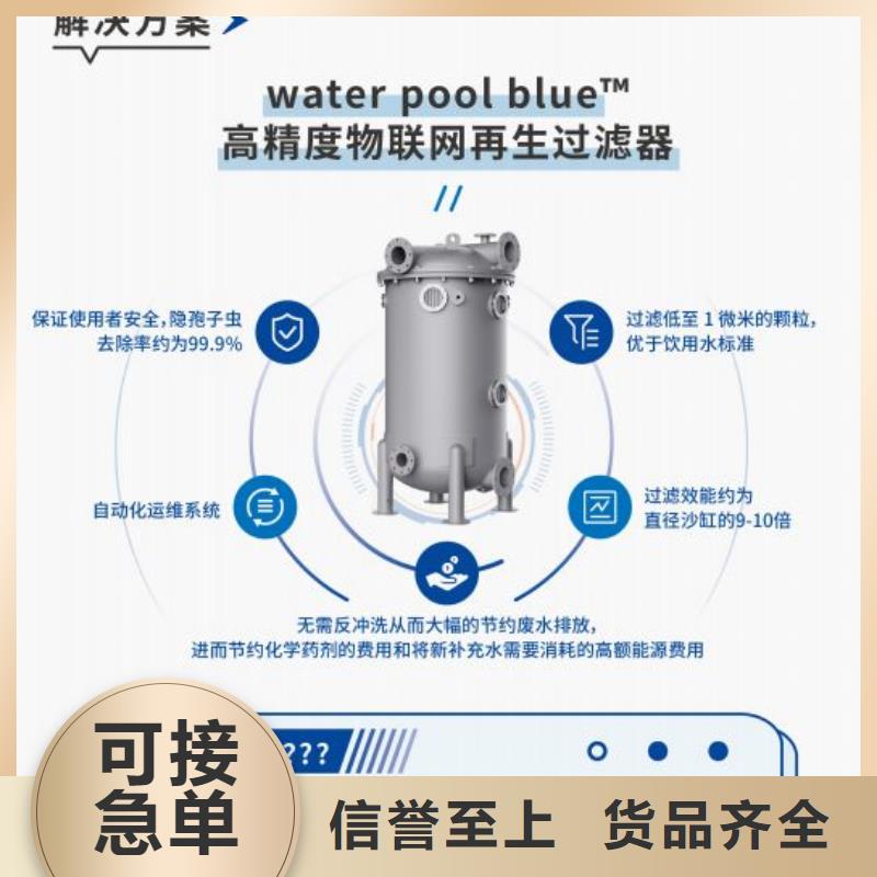 严格把控质量(水浦蓝)再生介质过滤器制造商泳池