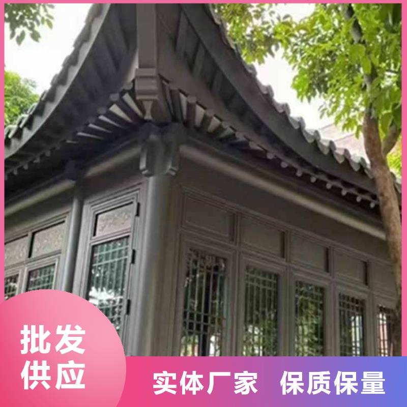 古建亭廊铝代木古建客户满意度高