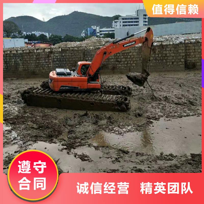 【定安县
水陆挖掘机租赁生产厂家】-口碑公司【顺升】