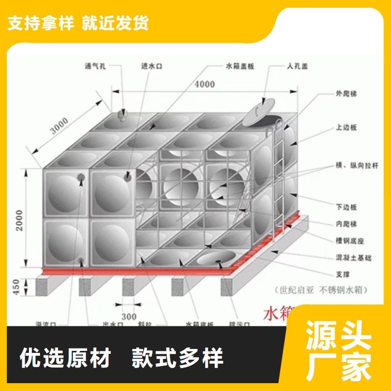 不锈钢模压板水箱支持定制