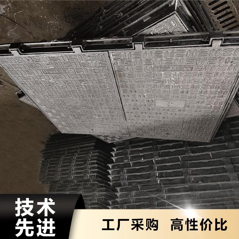 带锁井盖防盗井盖出厂价供货建通铸造厂家