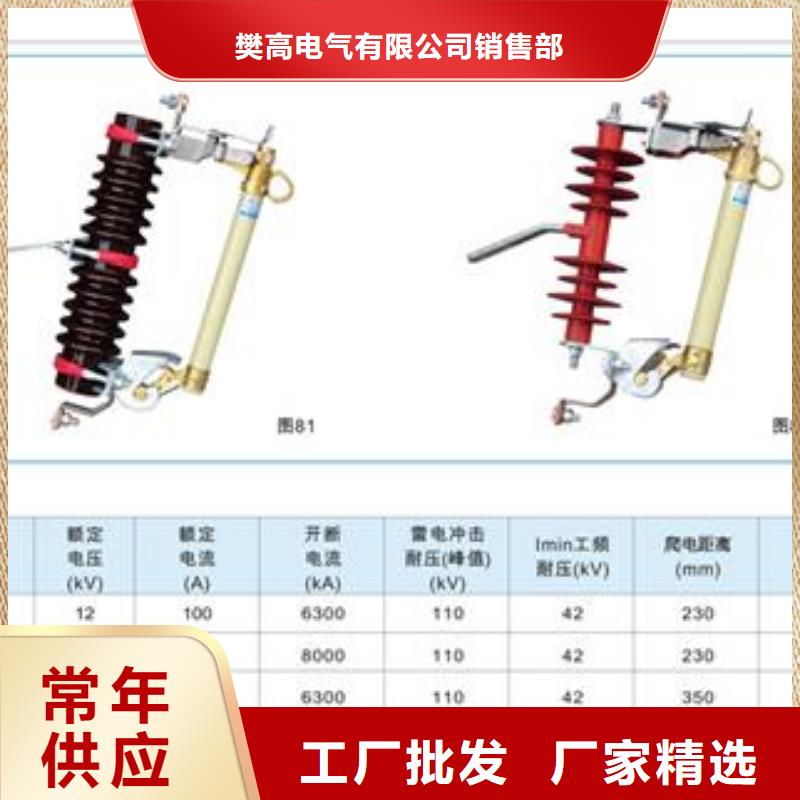 临高县PRWG1-10F/100高压跌落保险说明