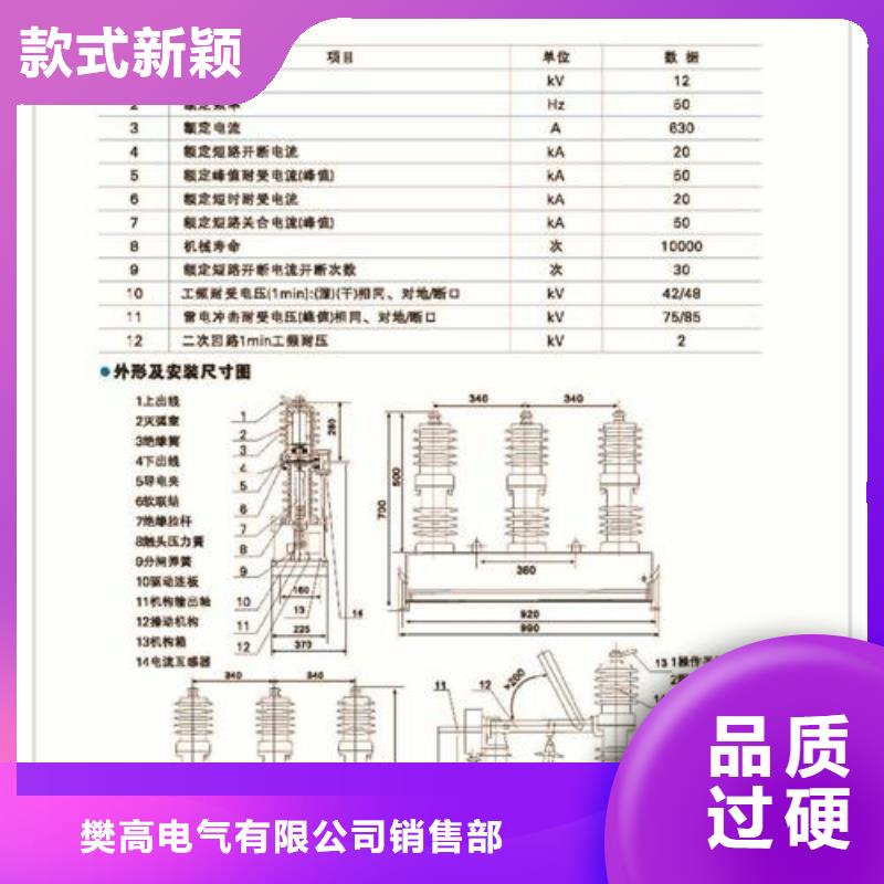 LW3-10/630-12.5,断路器樊高