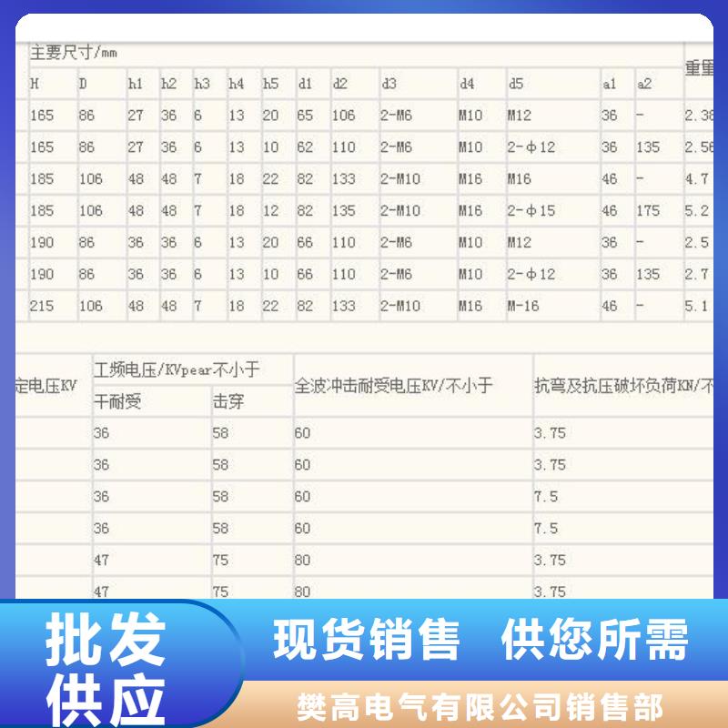 ZSW-12/4高压硅胶绝缘子