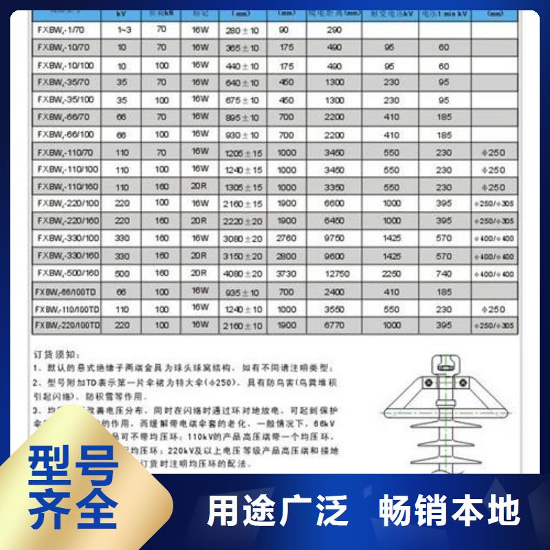 PSN-170/12.5ZS高压绝缘子樊高电气