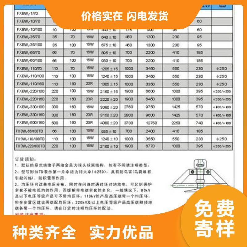 FXBW2-330/210硅胶绝缘子