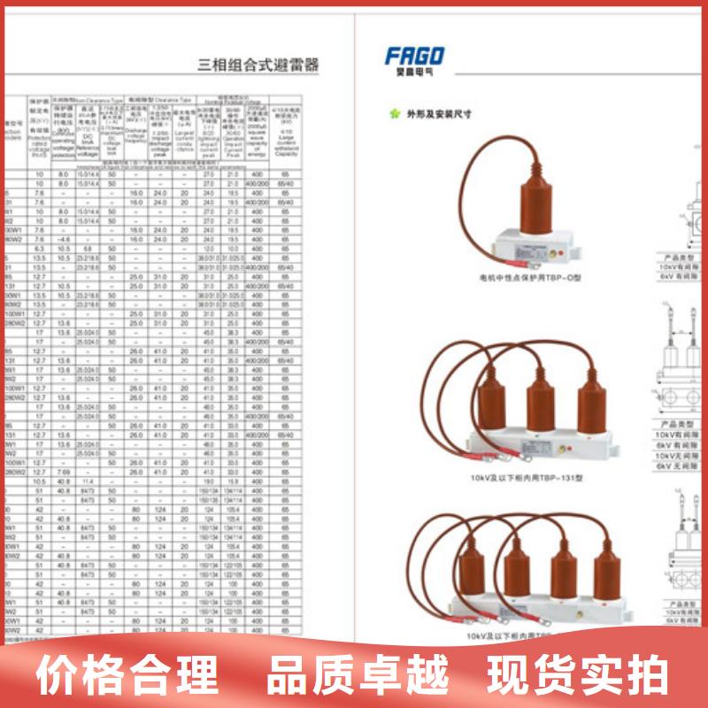 TBP-B-7.6F/85三相组合式氧化锌避雷器